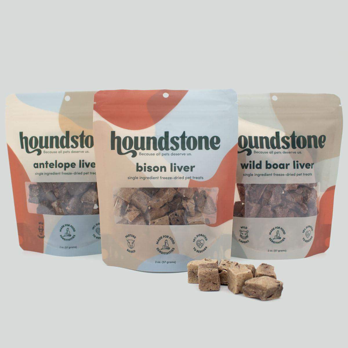 Antelope Liver Freeze Dried Dog Treats