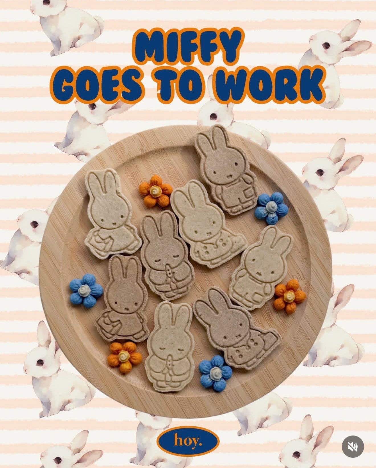 SayHoy 🇸🇬Miffy Goes to Work Cookies 🐱🐶