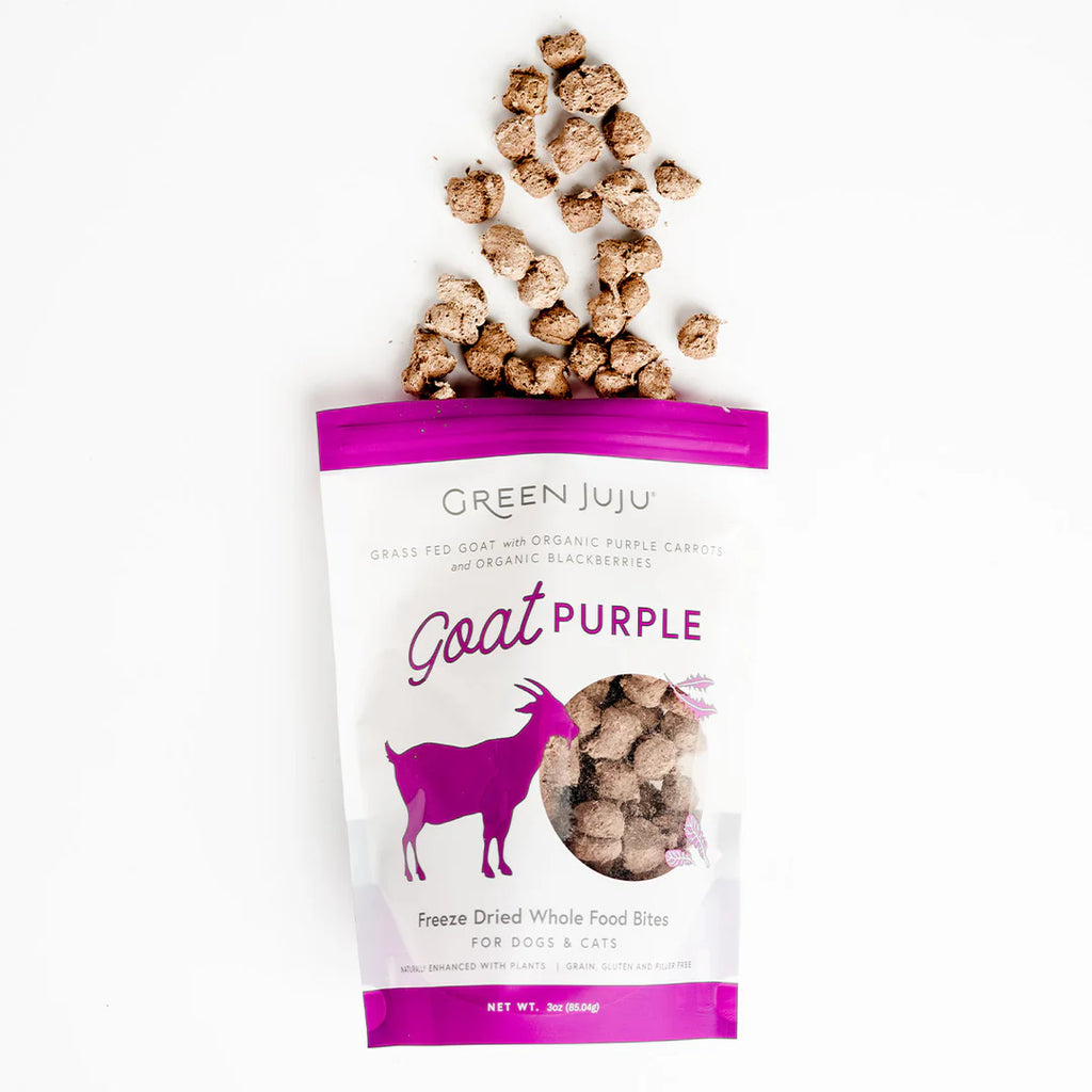 Green JuJu Freeze Dried Whole Food bites for Cat and Dogs