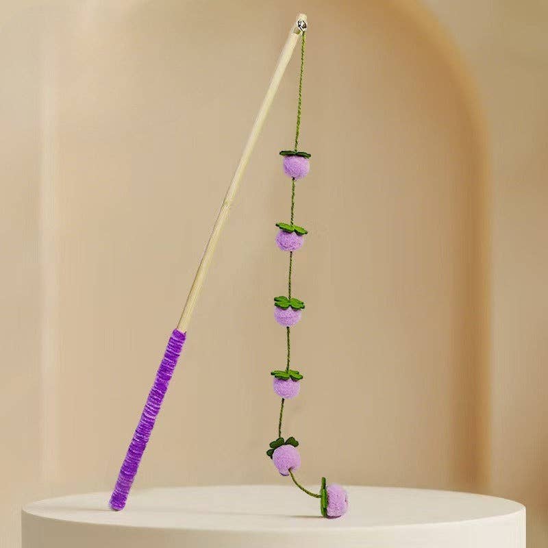 Moo - Garden Beads Wand Cat Toy