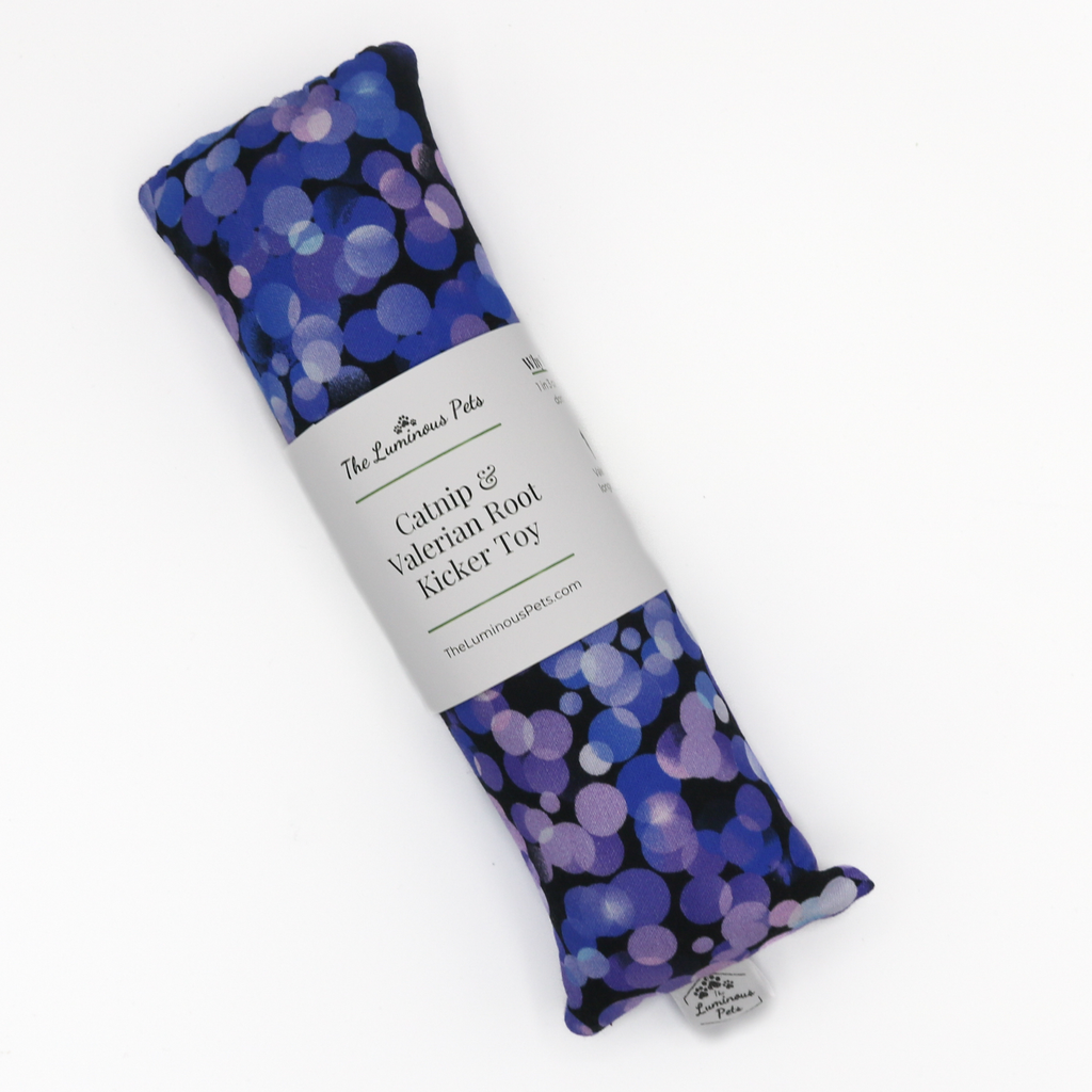 Catnip with Valerian Root Cat Toy | Cool Tones | Random Color