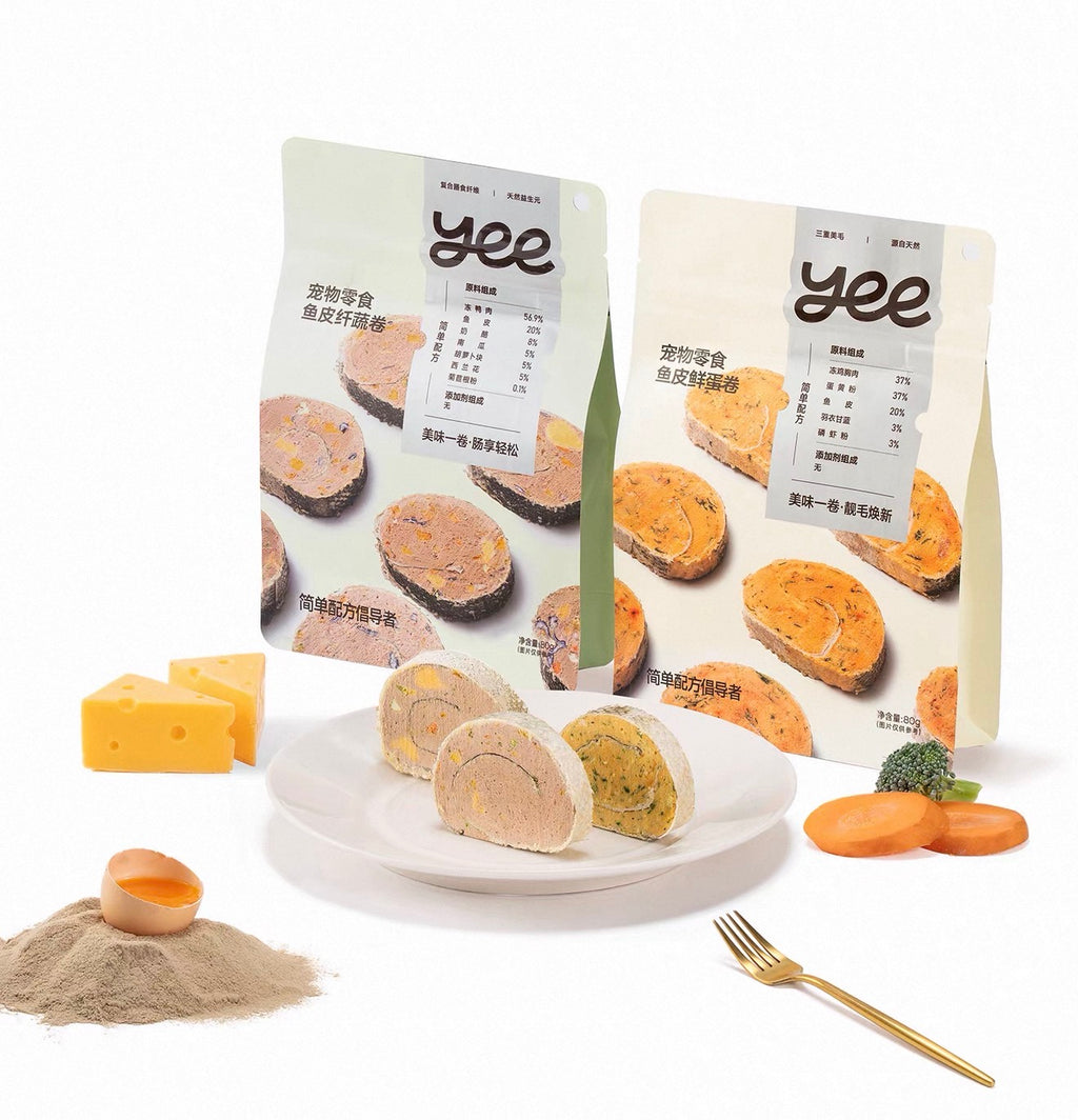 Yee Pet Freeze Dried Fish Skin Sushi Rolls 🐶 40g