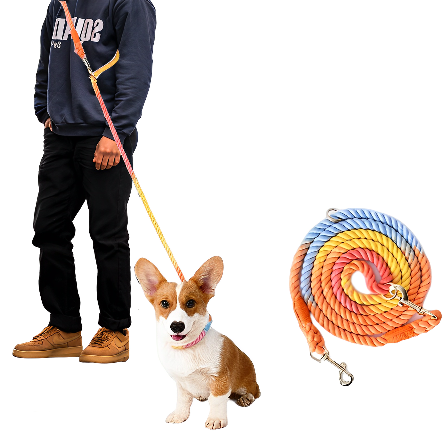 Loofie - Hands-Free Dog Leash