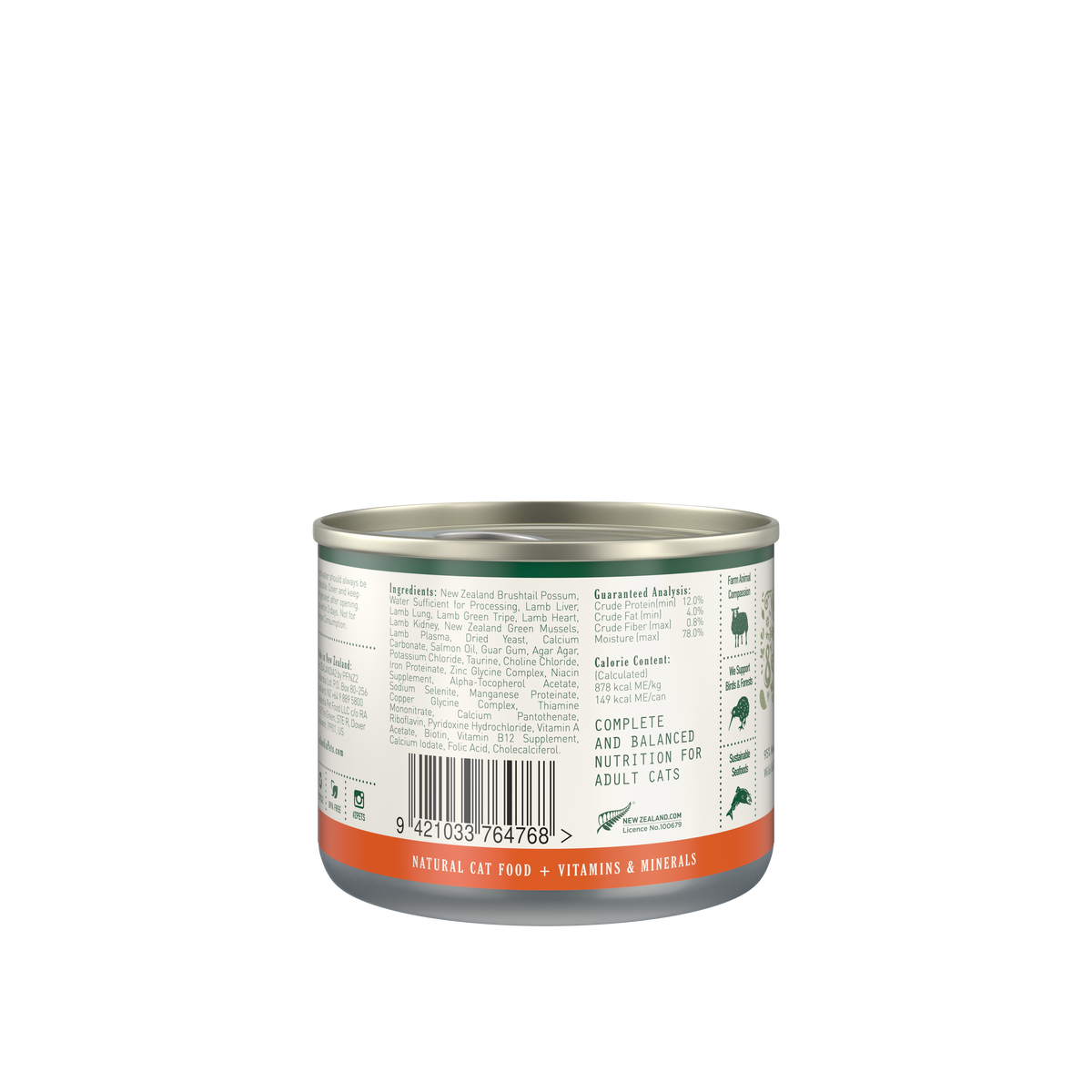 Zealandia Brushtail Pâté Wet Cat Food