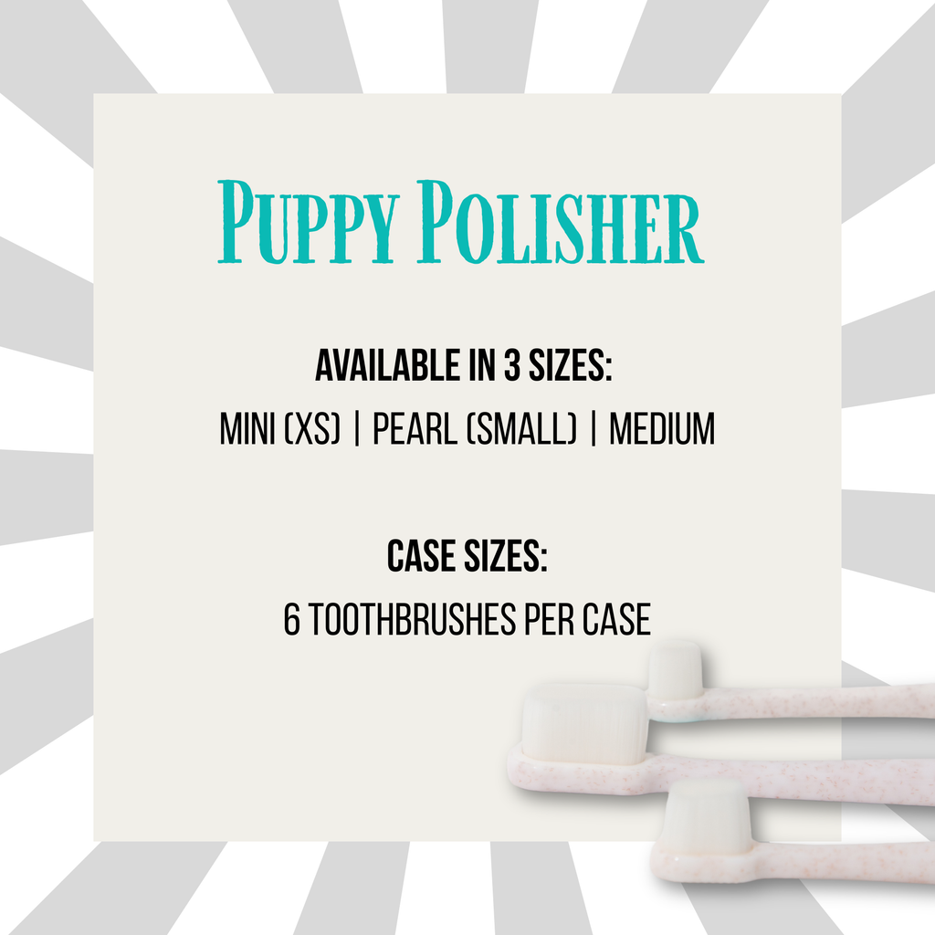 Puppy Polisher Eco Toothbrush - Medium