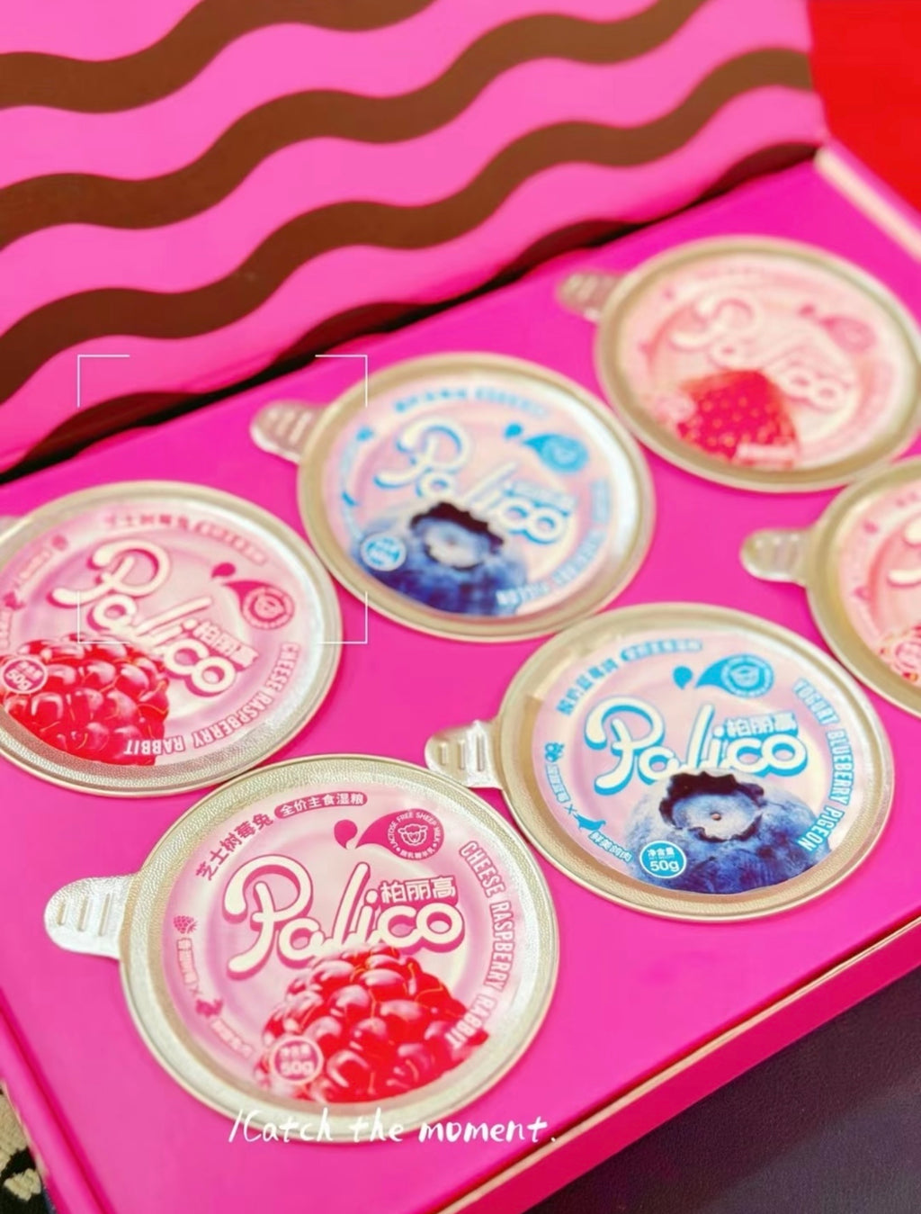 Palico Fresh Fruit Milk Lickable Cups🐱