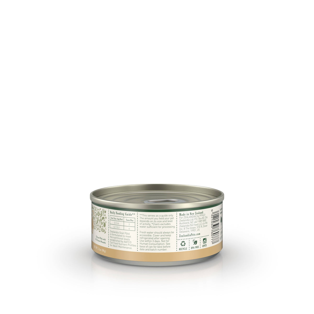 Zealandia Goat Pâté Wet Cat Food
