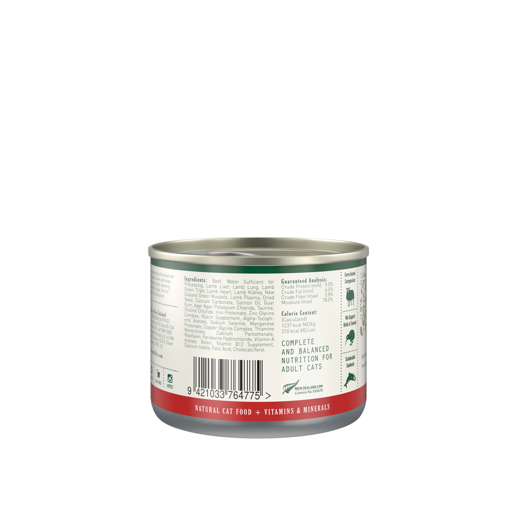 Zealandia Beef Pâté Wet Cat Food