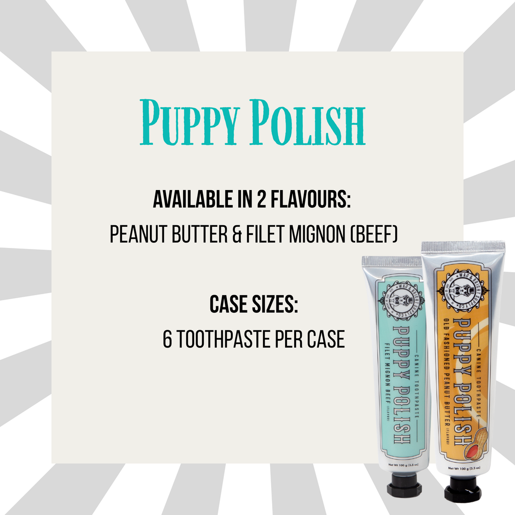 Puppy Polish Toothpaste - Old Fashioned Peanut Butter