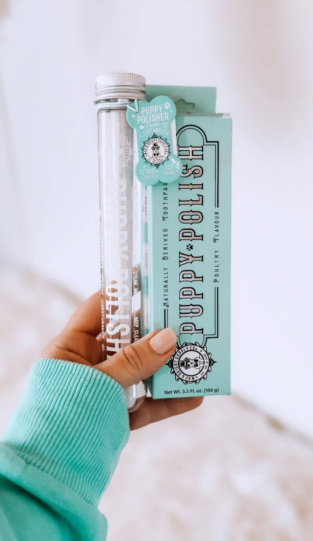 Puppy Polisher Eco Toothbrush - Medium