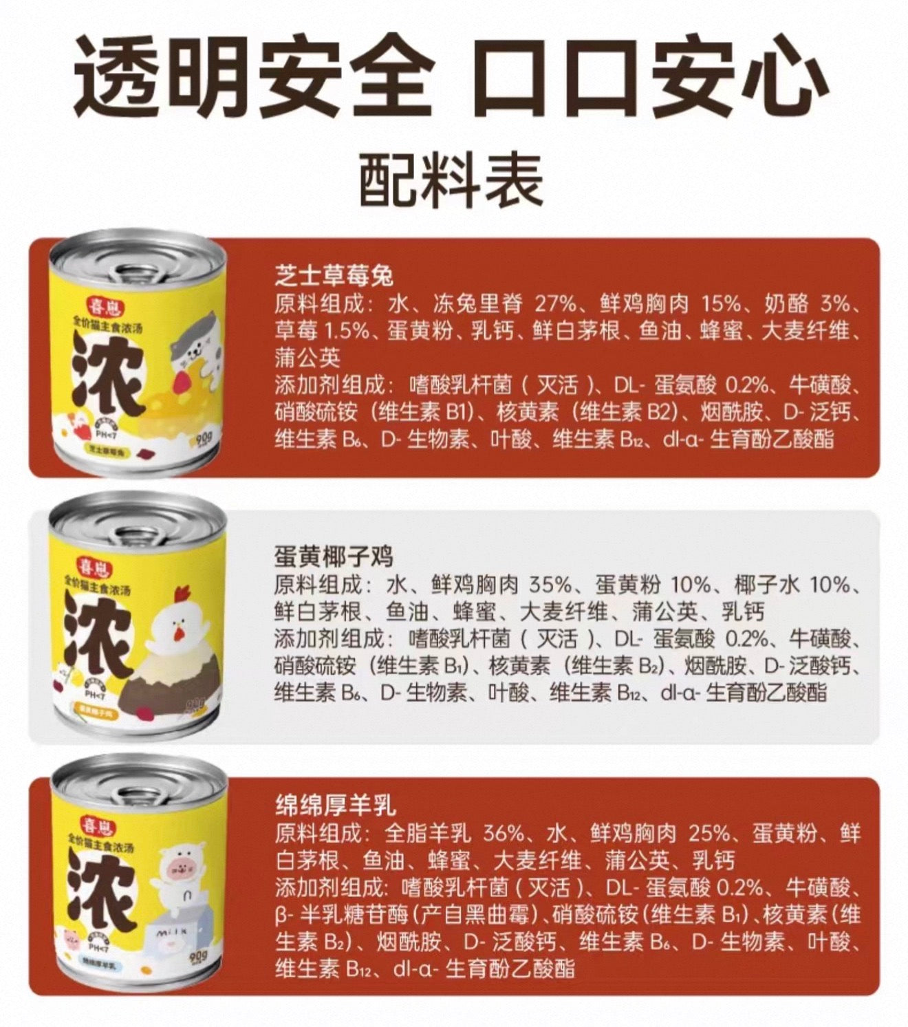 HiCubs Creamy Soup Cans 1.0 🐱 90g