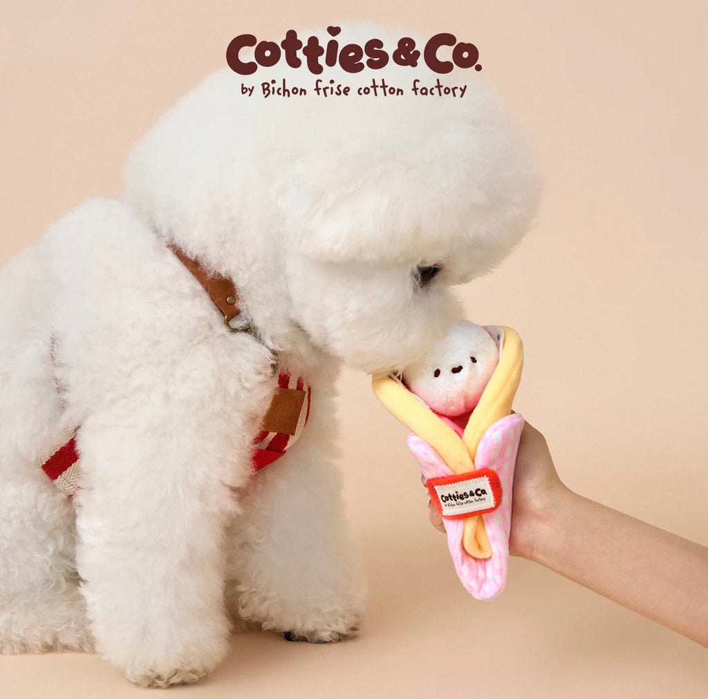 Cotties & Co Crepe Snuffle Toy
