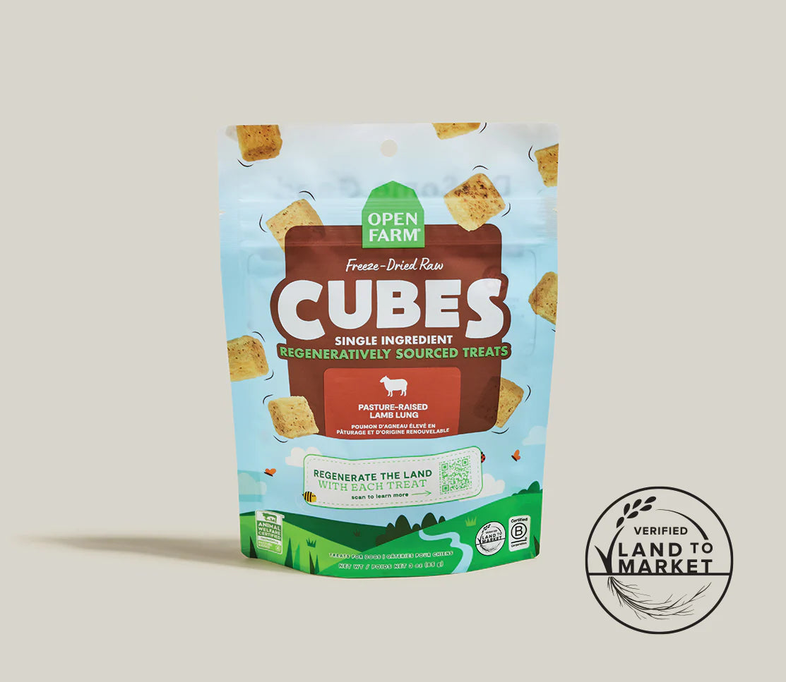 Open Farm Freeze Dried Raw Lamb Lung Treat