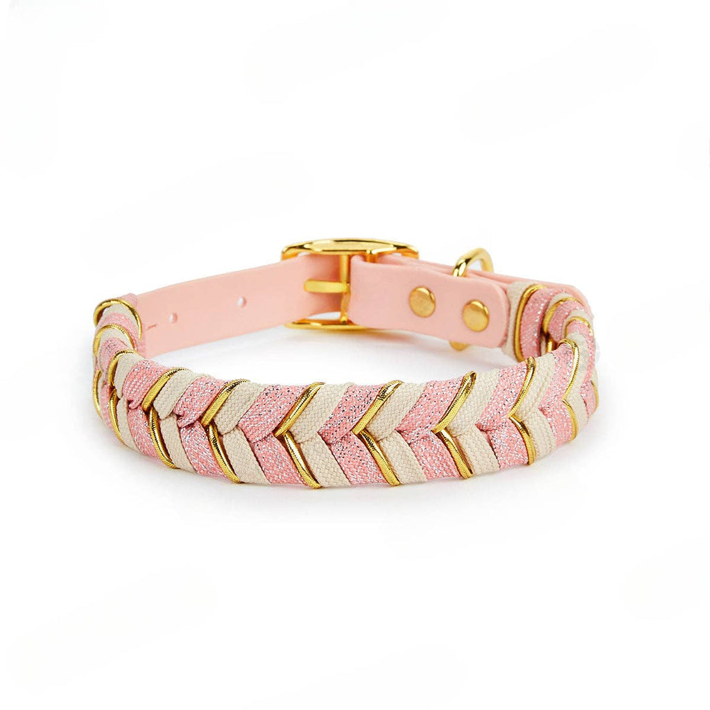 Loofie - Colorful  Waterproof Woven Dog Collar