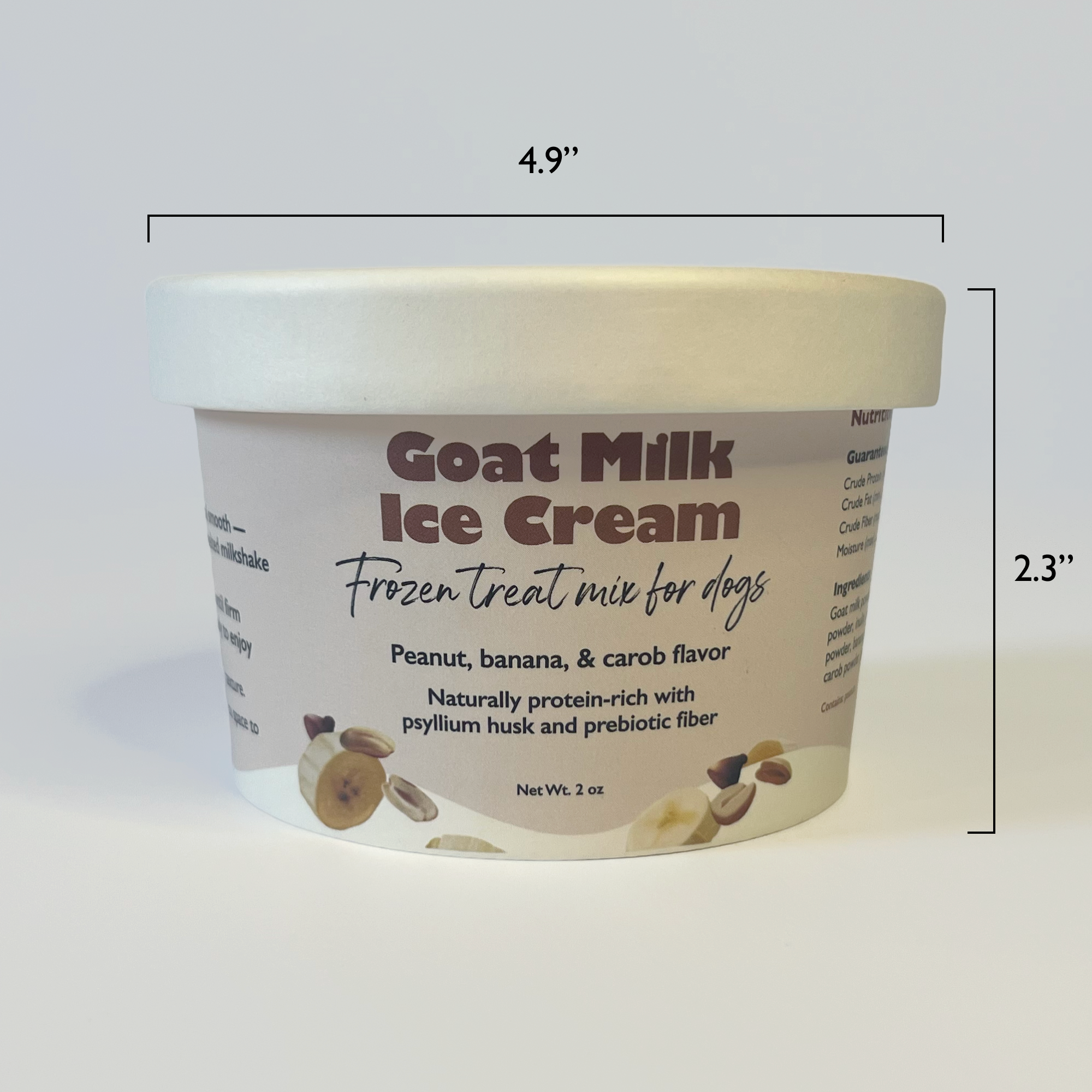 Gut-Friendly Goat Milk Dog Ice Cream Mix | DIY Frozen Treat