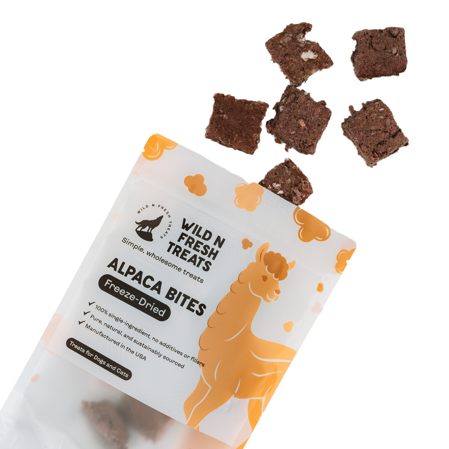 Freeze-Dried Alpaca Bites