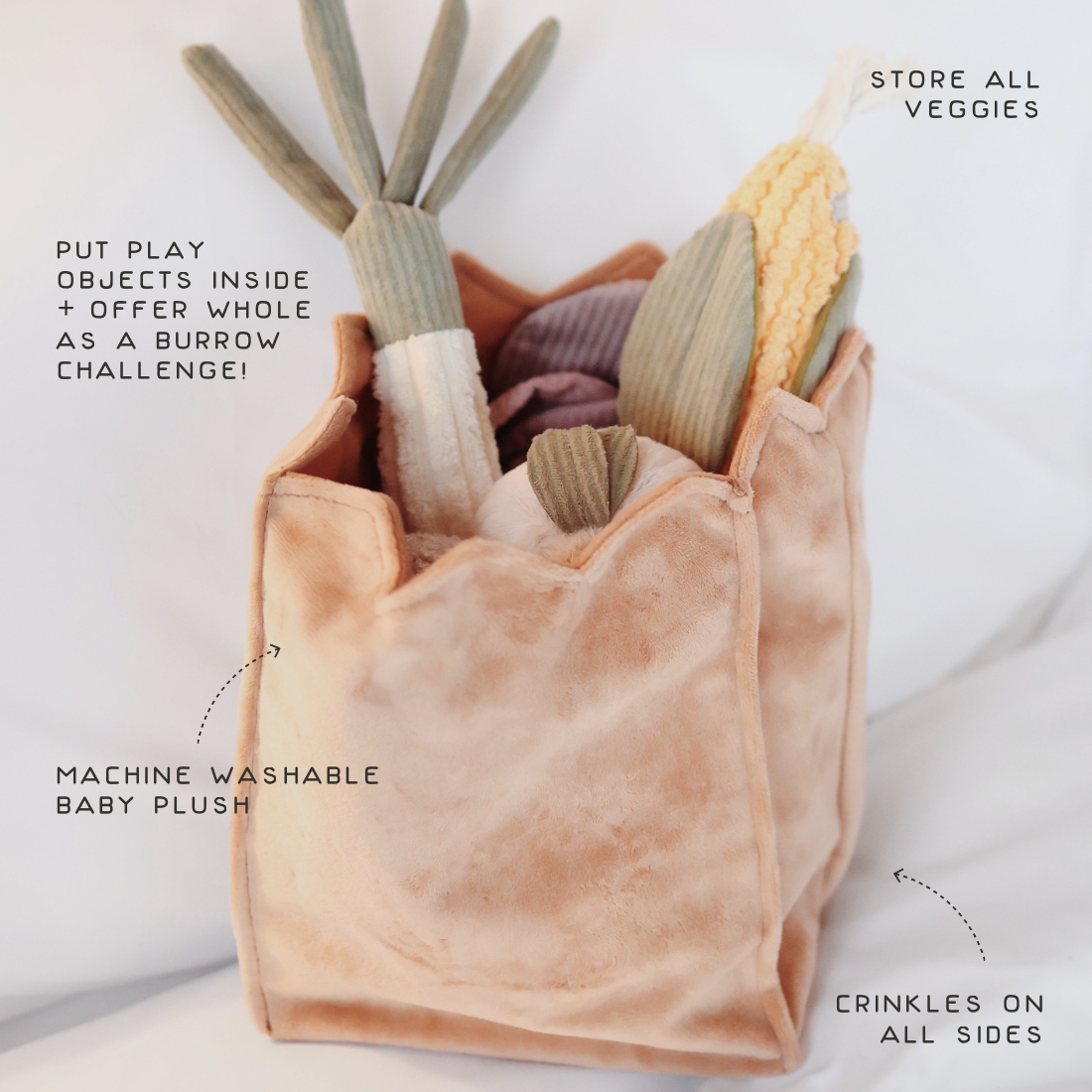 FARMER'S MARKET SET // ENRICHMENT TOY SET// SNUFFLE TOY SET