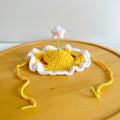 Ozzie - Flower Accent Ruffle Edge Pet Hat