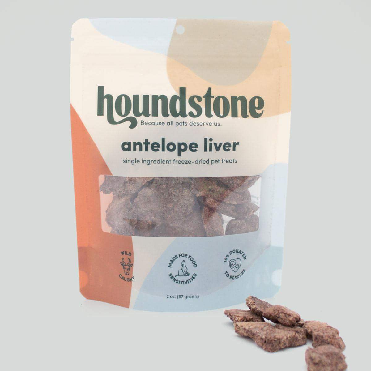 Antelope Liver Freeze Dried Dog Treats