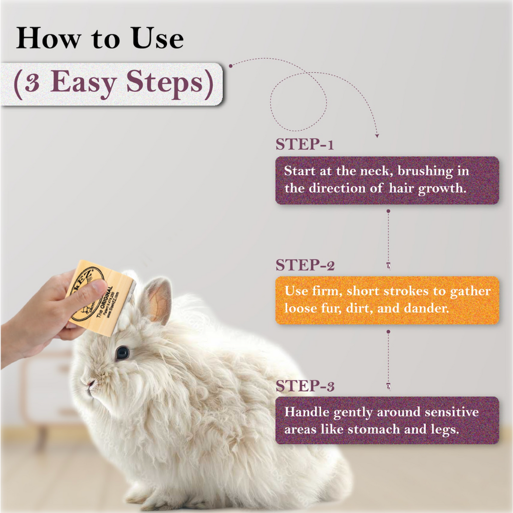 SleekEZ® Cat Brush for Shedding and Grooming (2.5 inch)