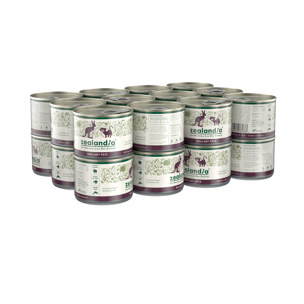 Zealandia Wallaby Pâté Wet Cat Food