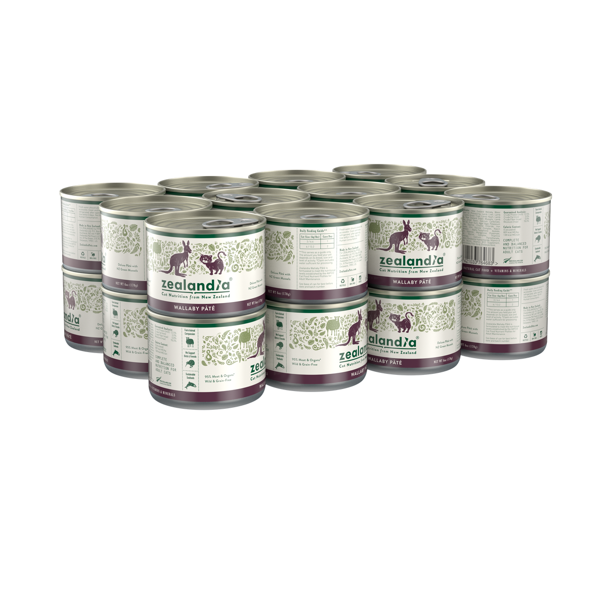 Zealandia Wallaby Pâté Wet Cat Food