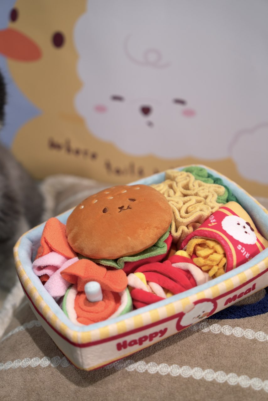 Cotties & Co Burger Box Snuffle Toy