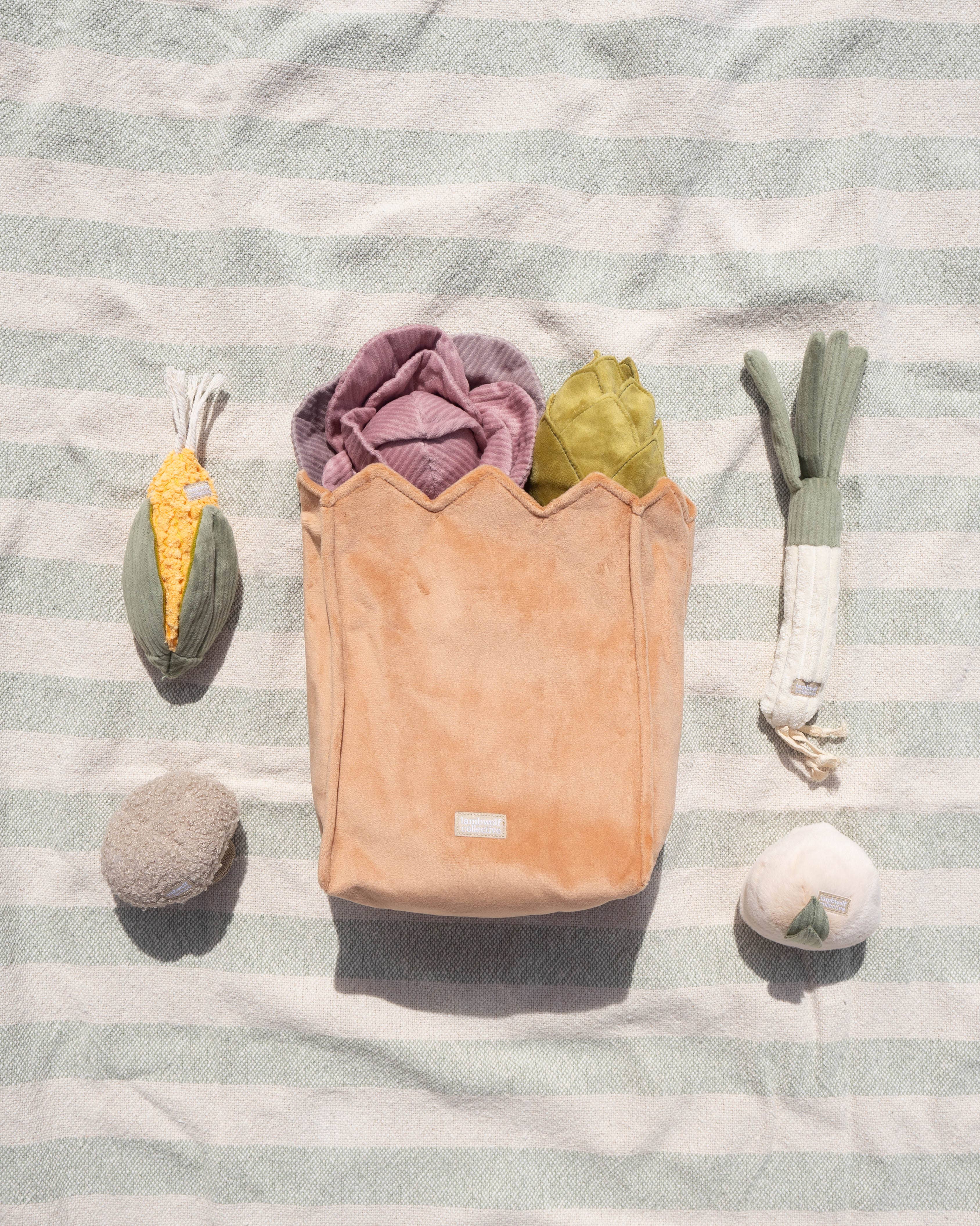 FARMER'S MARKET SET // ENRICHMENT TOY SET// SNUFFLE TOY SET