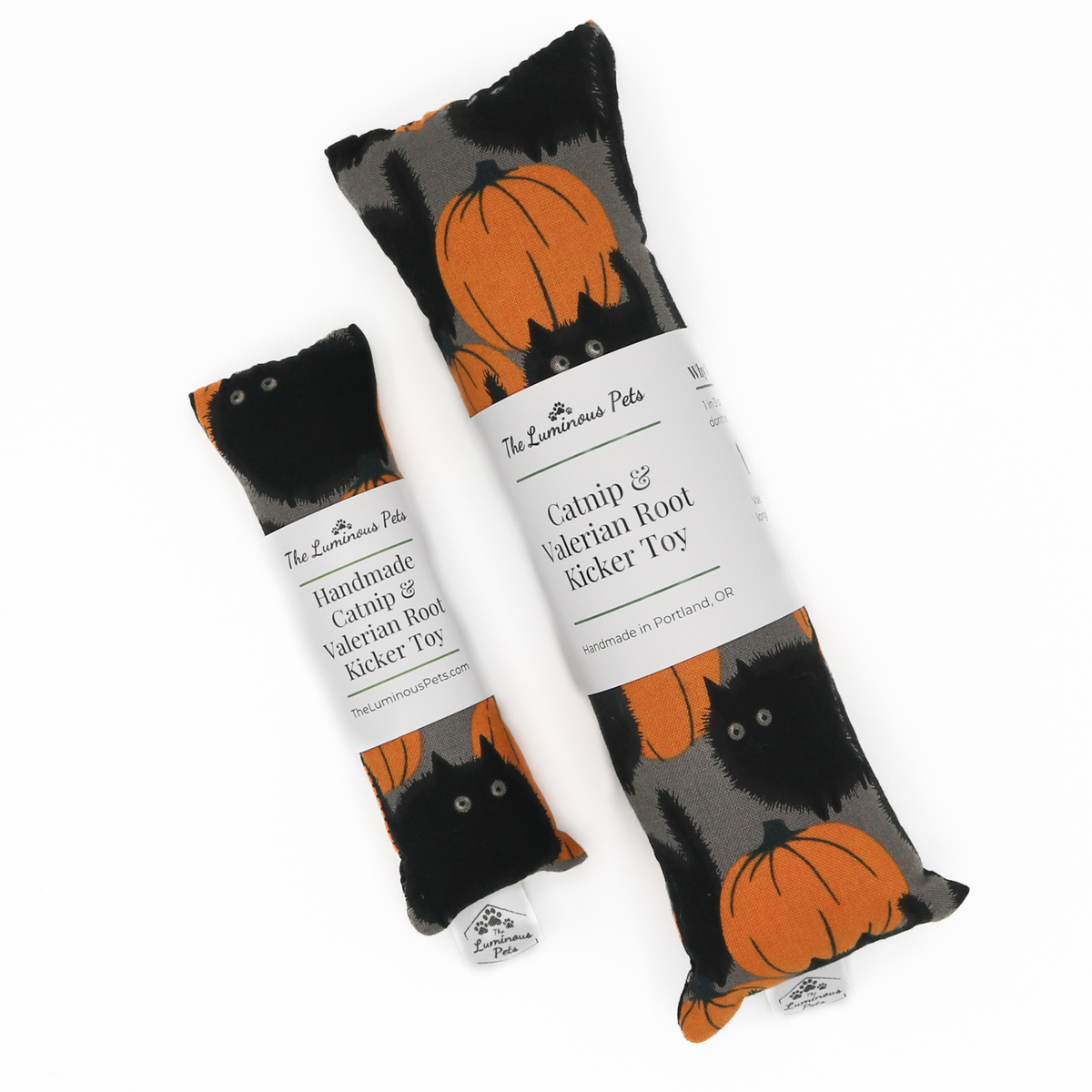 Catnip with Valerian Root Cat Toys | Cat Kicker | Halloween
