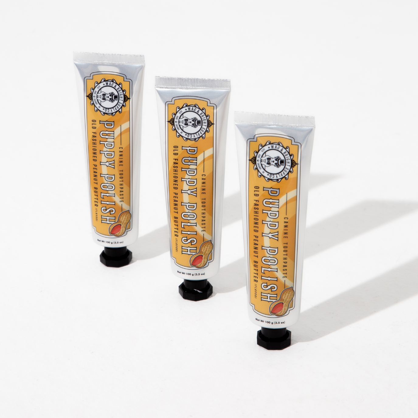 Puppy Polish Toothpaste - Old Fashioned Peanut Butter
