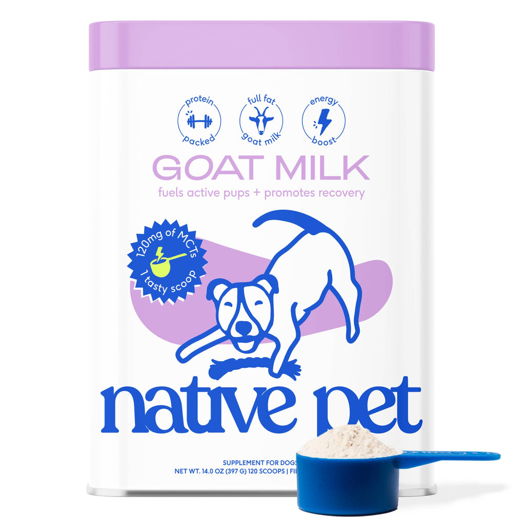 Goat Milk Powder Recovery & Energy Support for Active Dogs