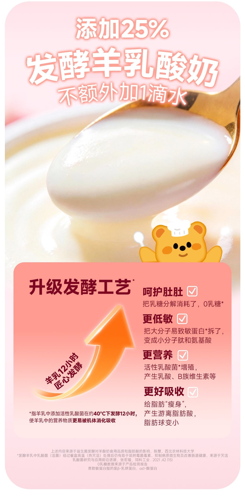 The Cats Travel Bear Puree Complete Yogurt Bowl 🐱 6*40g