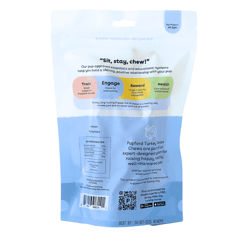 Turkey Tendon Dog Chews