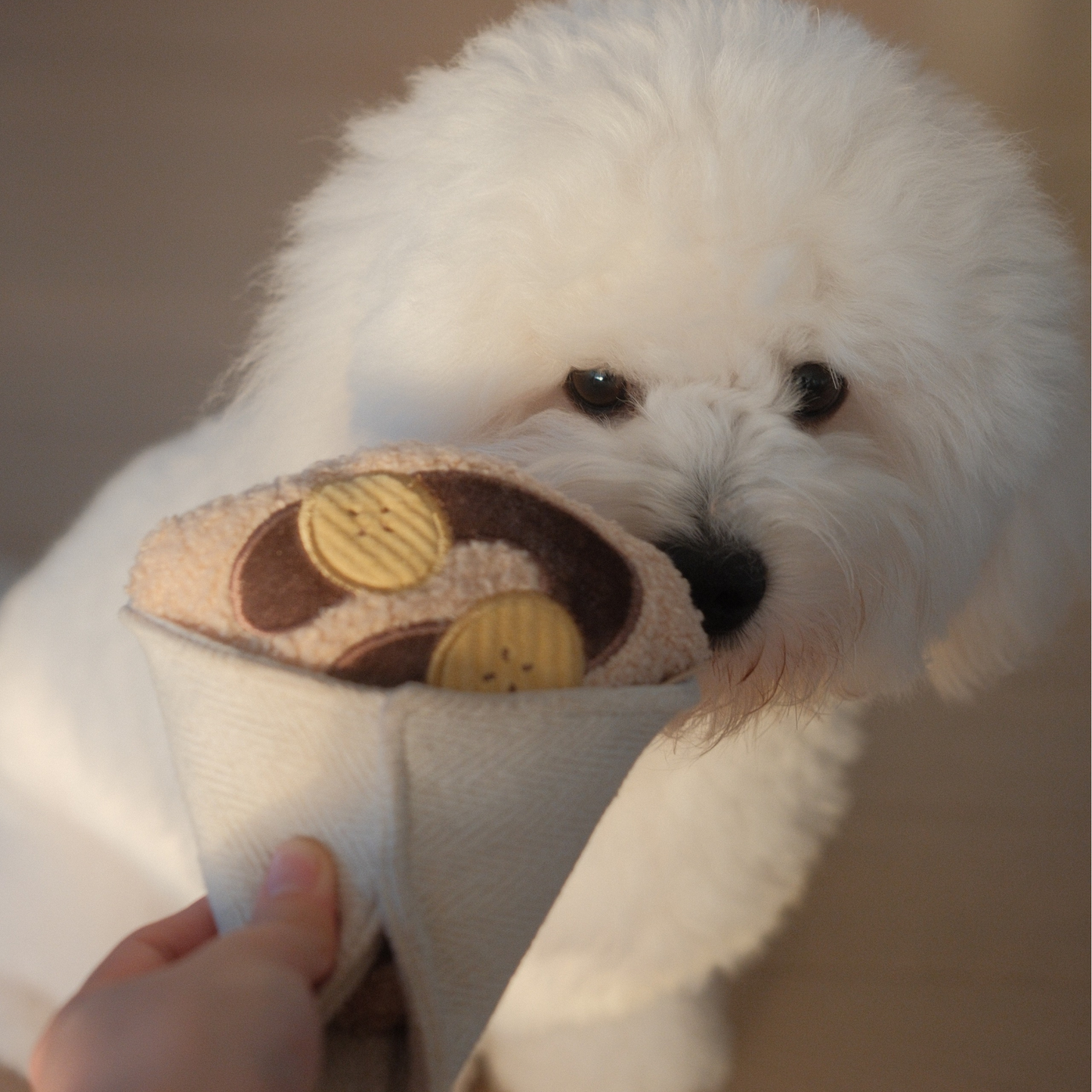 CREPE // ENRICHMENT DOG TOY // SNUFFLE TOY