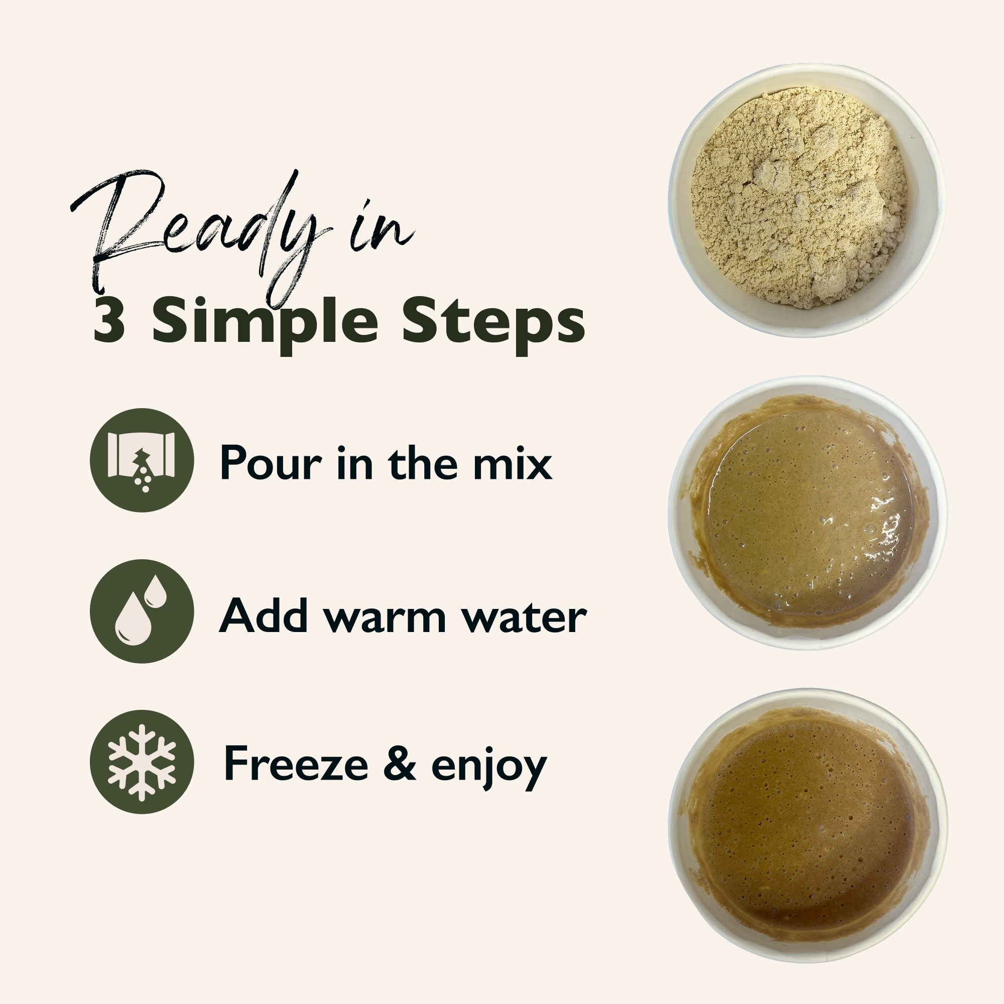 Gut-Friendly Goat Milk Dog Ice Cream Mix | DIY Frozen Treat