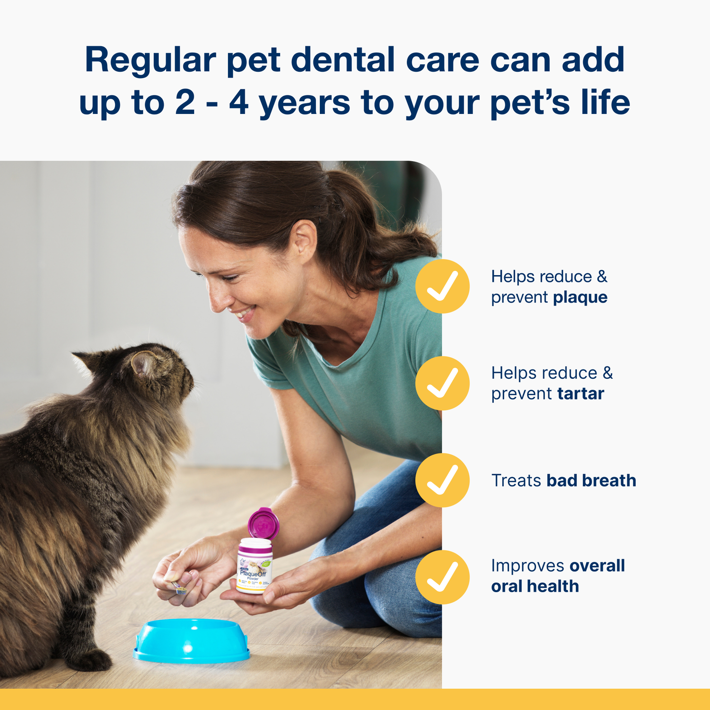 ProDen PlaqueOff® Powder 40g Cat