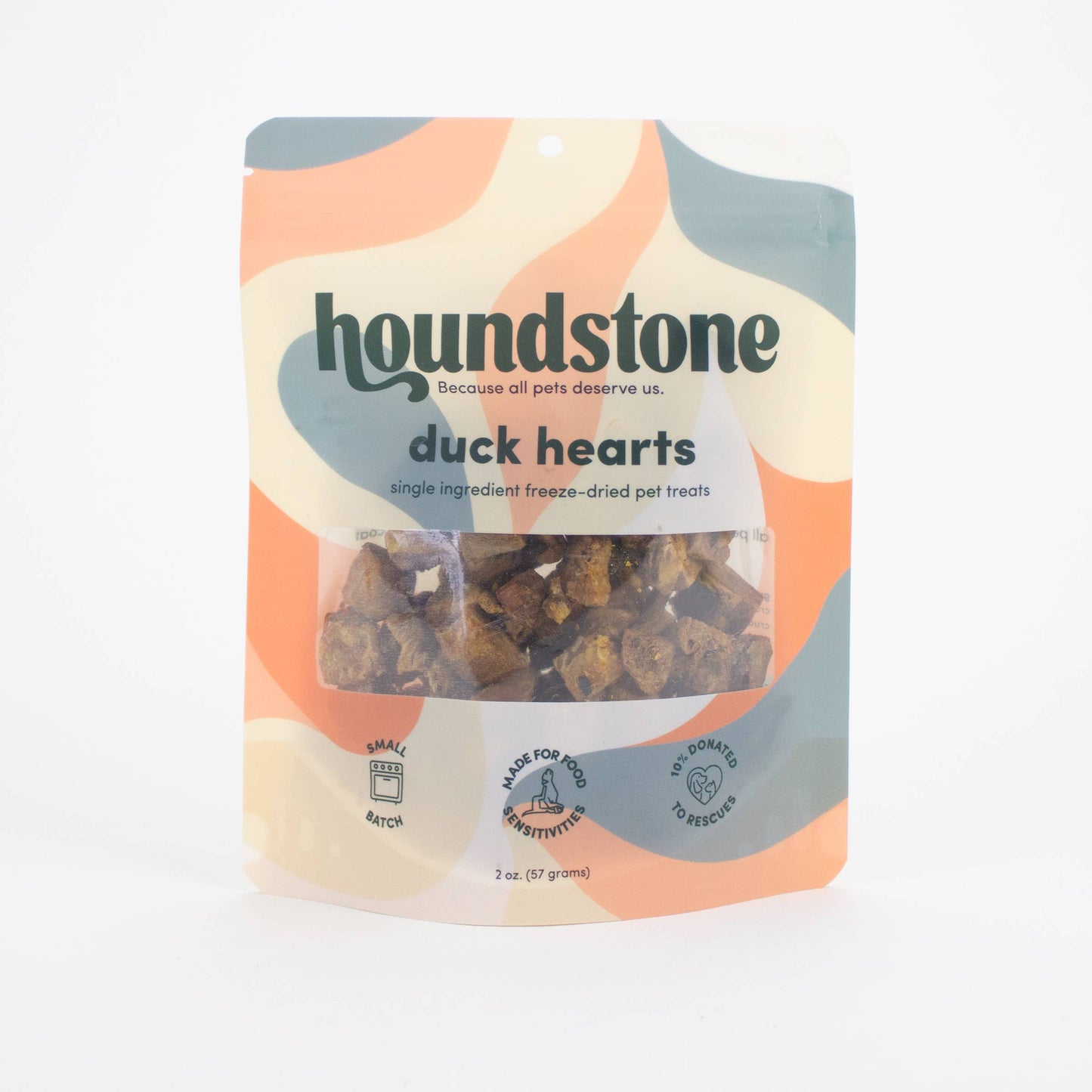 Duck Heart Freeze Dried Pet Treats