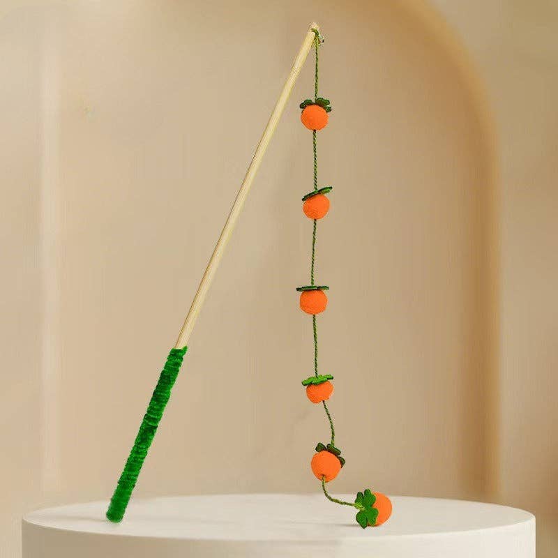 Moo - Garden Beads Wand Cat Toy