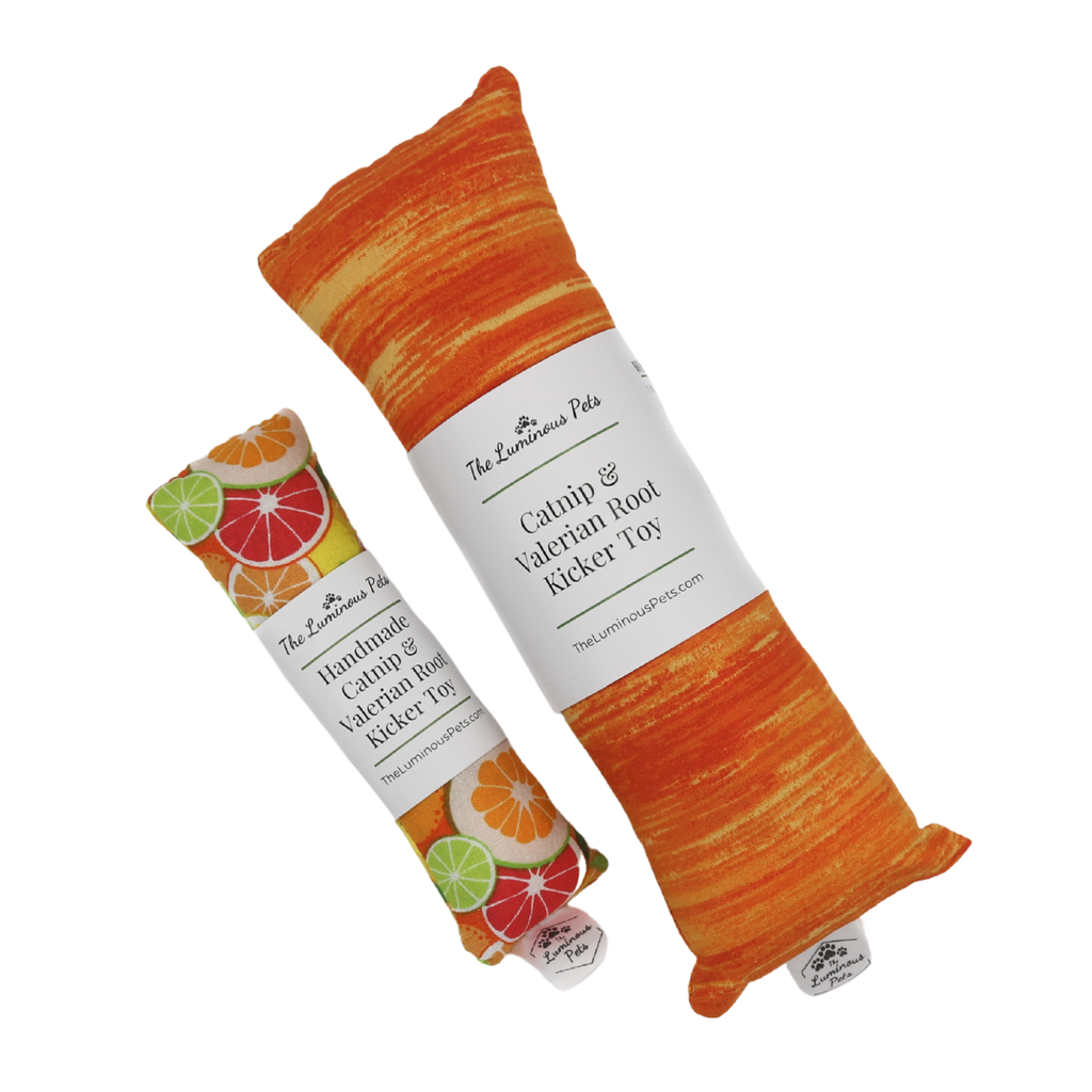 Catnip with Valerian Root Cat Toy | Warm Tones | Random Color