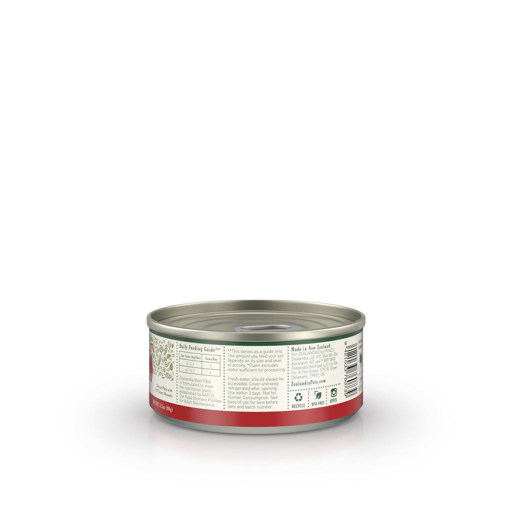 Zealandia Beef Pâté Wet Cat Food