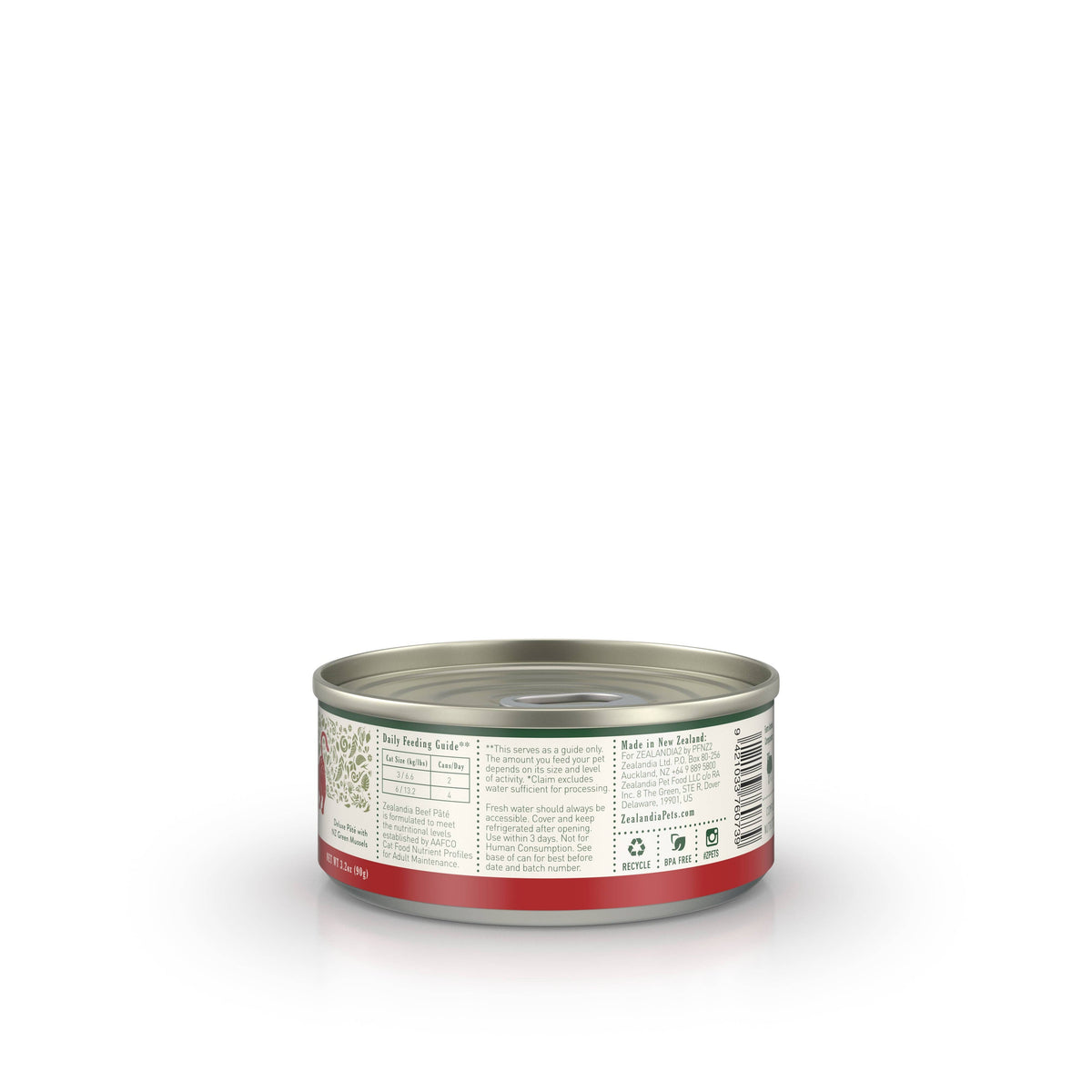 Zealandia Beef Pâté Wet Cat Food