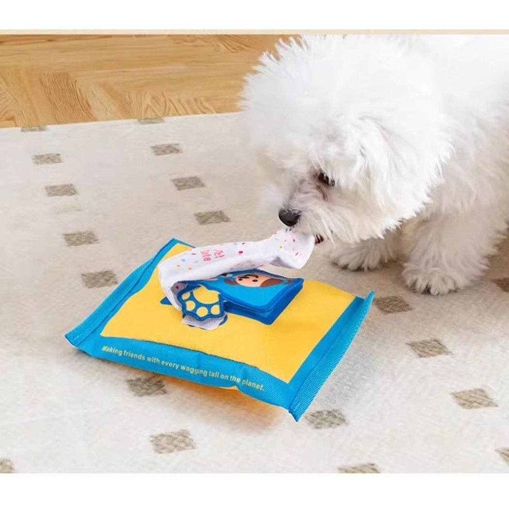 Petkin - Treat Pocket Crinkle Dog Toy
