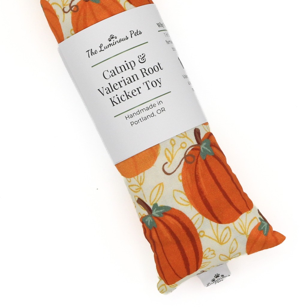 Catnip with Valerian Root Cat Toy | Autumn | Pumpkins