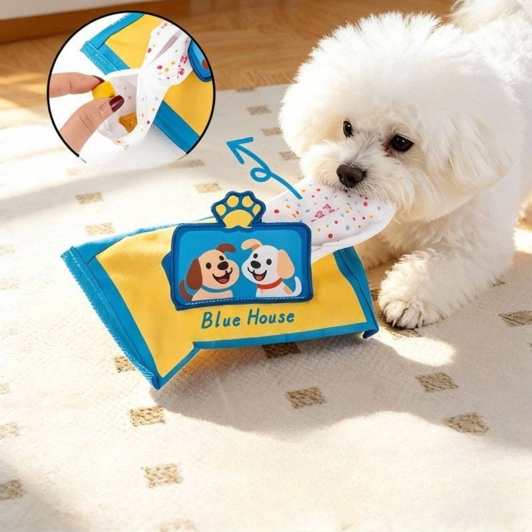 Petkin - Treat Pocket Crinkle Dog Toy