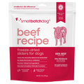 Small Batch Freeze Dried Raw Beef Sliders 🐶 14oz