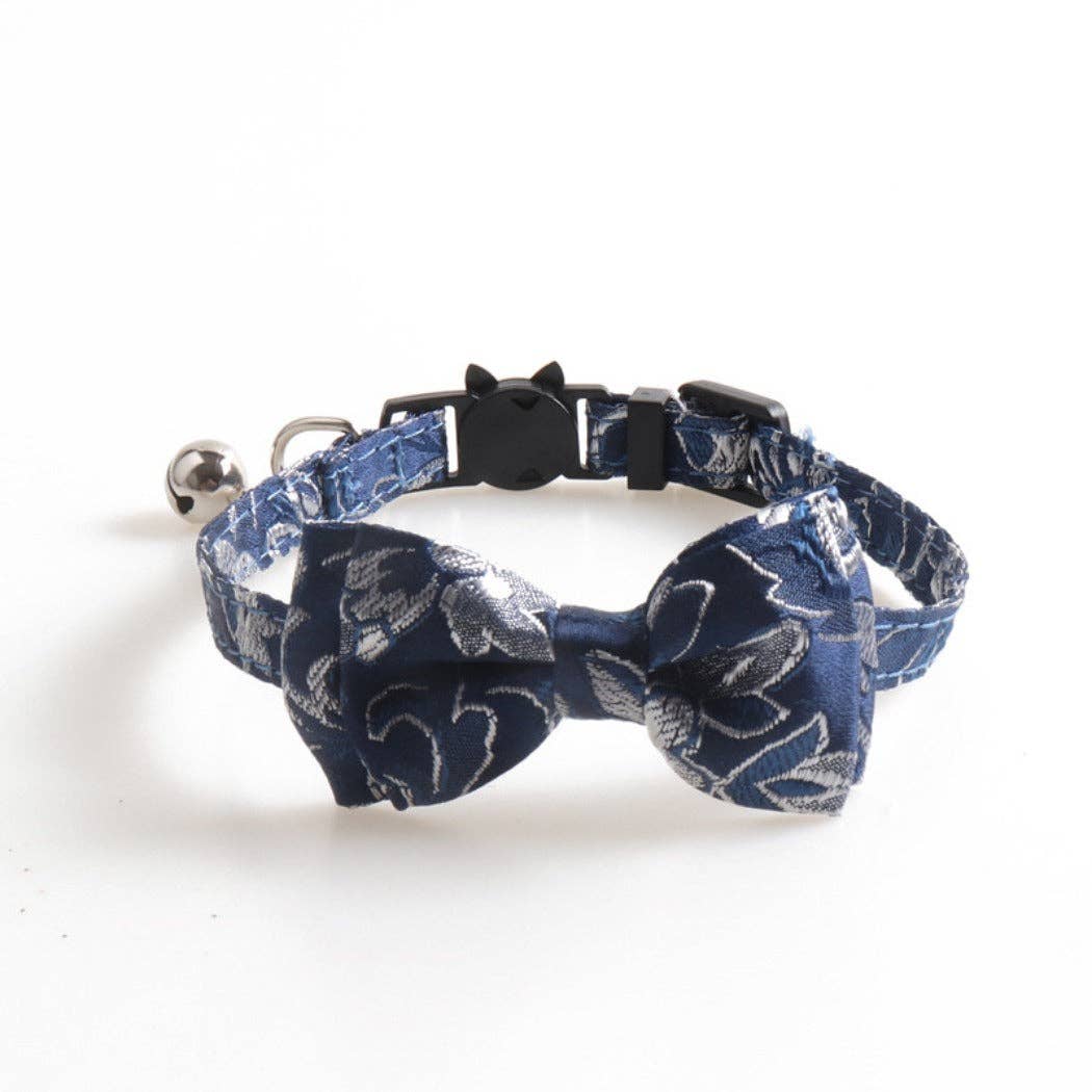 Mokka - Japanese-Style Bow Tie Breakaway Cat Collar