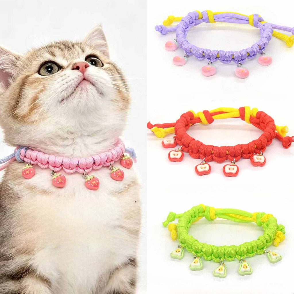 Mokka - Fruit Charm Cat Collar