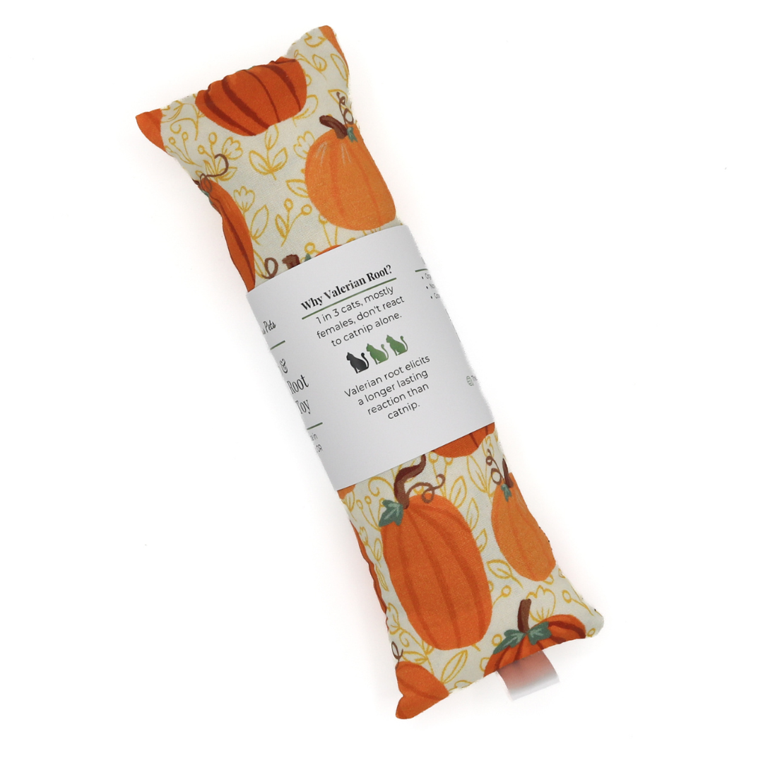 Catnip with Valerian Root Cat Toy | Autumn | Pumpkins