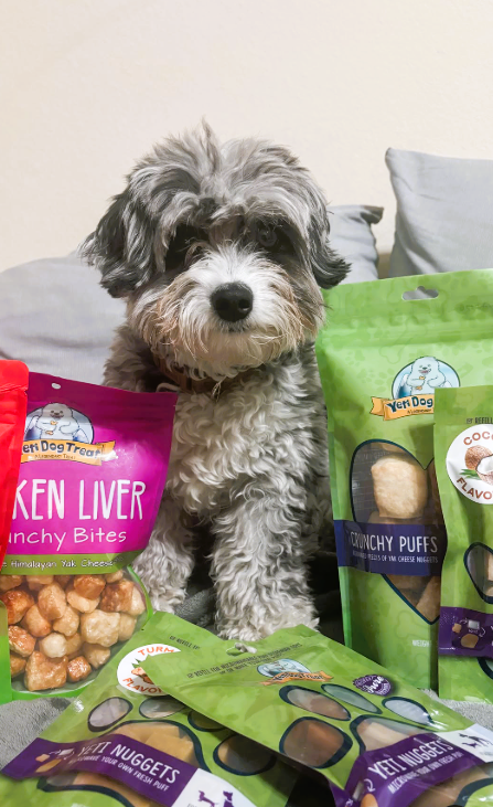 Yeti Chicken Liver Crunchy Bites Himalayan Yak Cheese Dog Treats