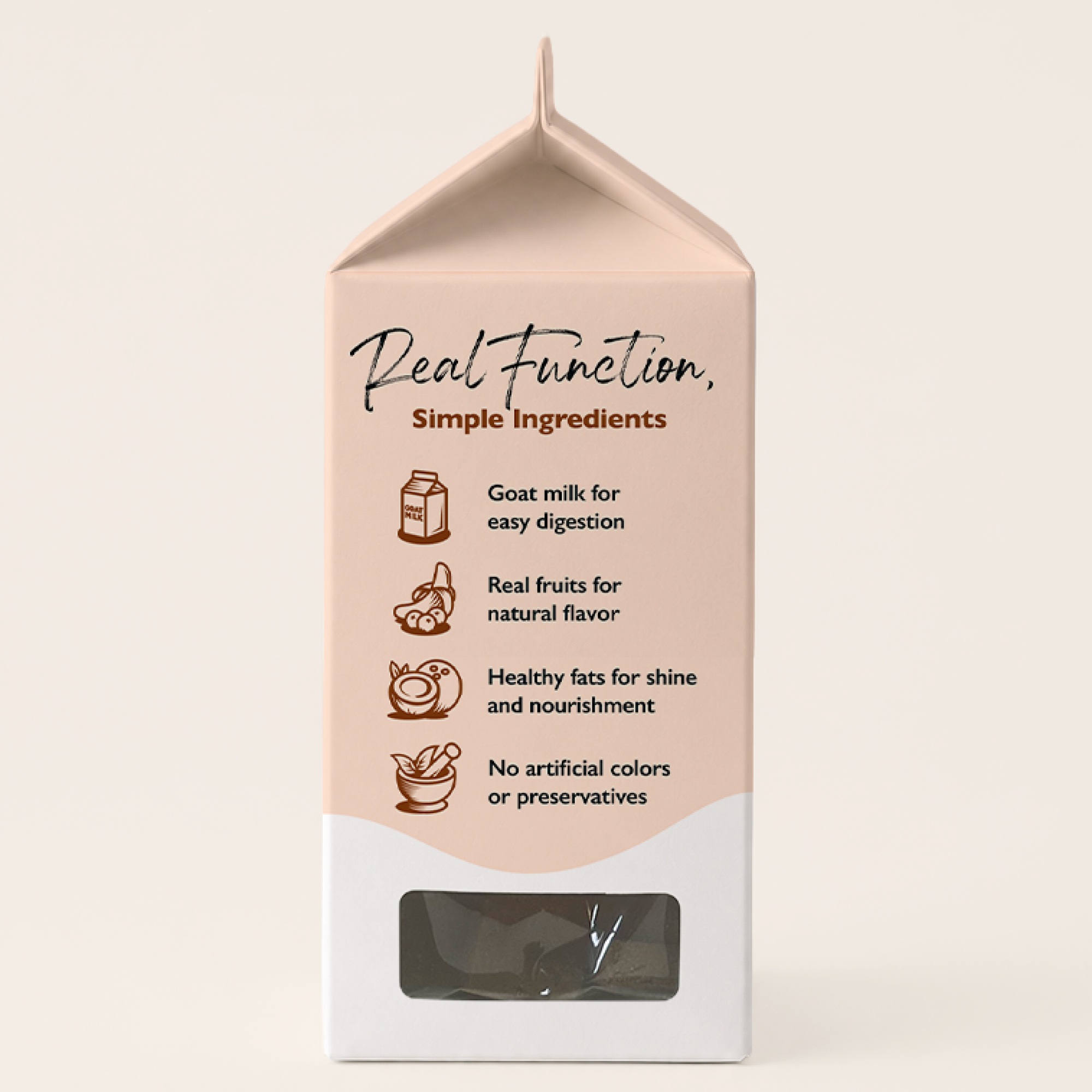 Goat Milk Dog Treats — Peanut, Pumpkin, and Carob